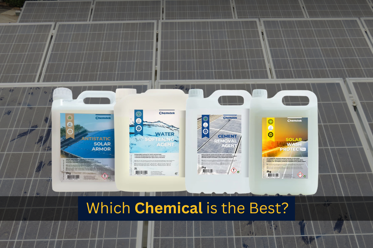 Choosing the Right Solar Panel Cleaning Chemicals for Pakistan’s Dusty Environment
