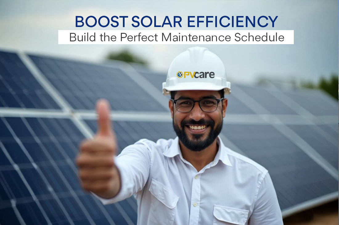 Building a Solar Panel Maintenance Schedule for Long-Term Efficiency