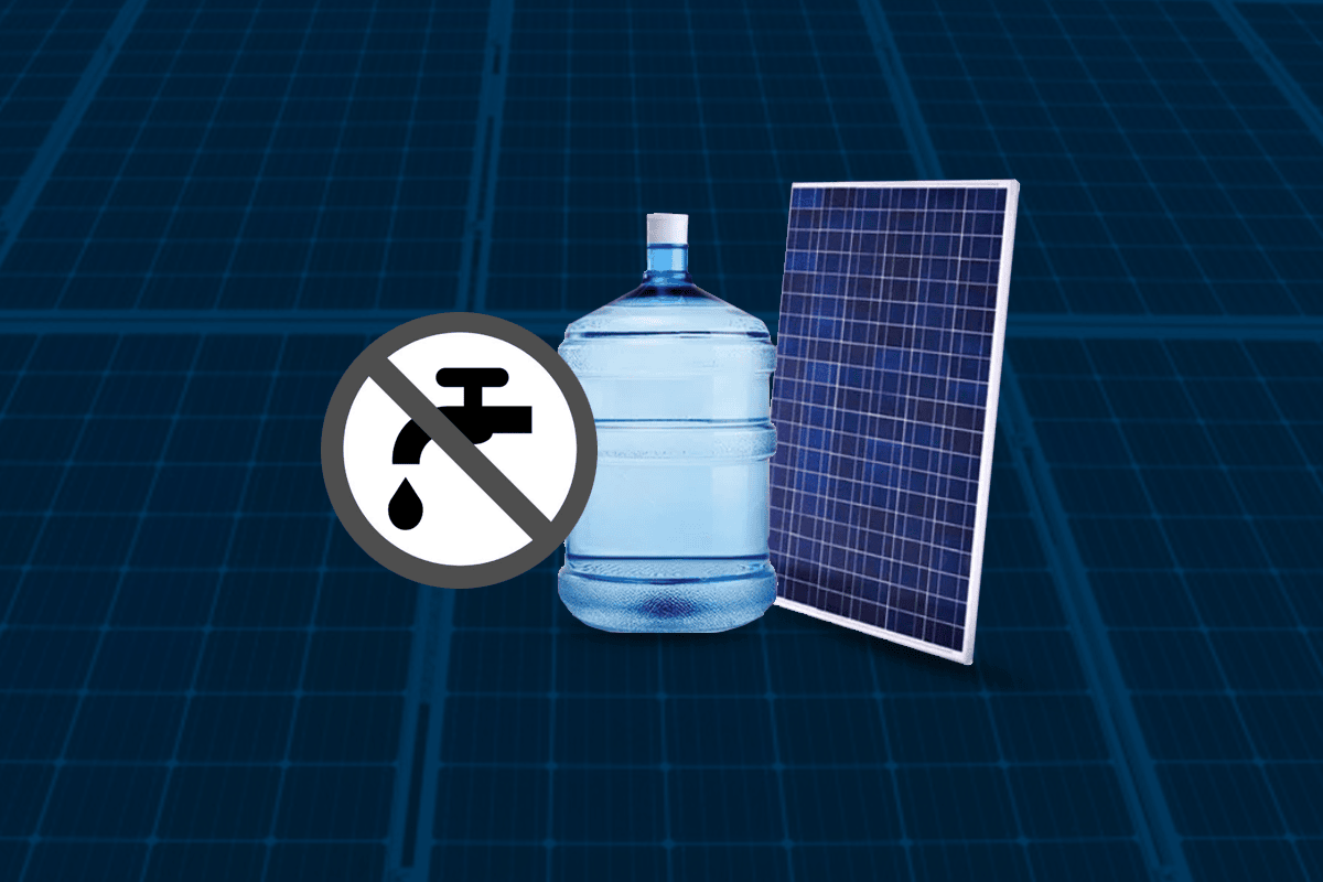 The High Cost of Excessive Water Usage for Solar Panel Cleaning