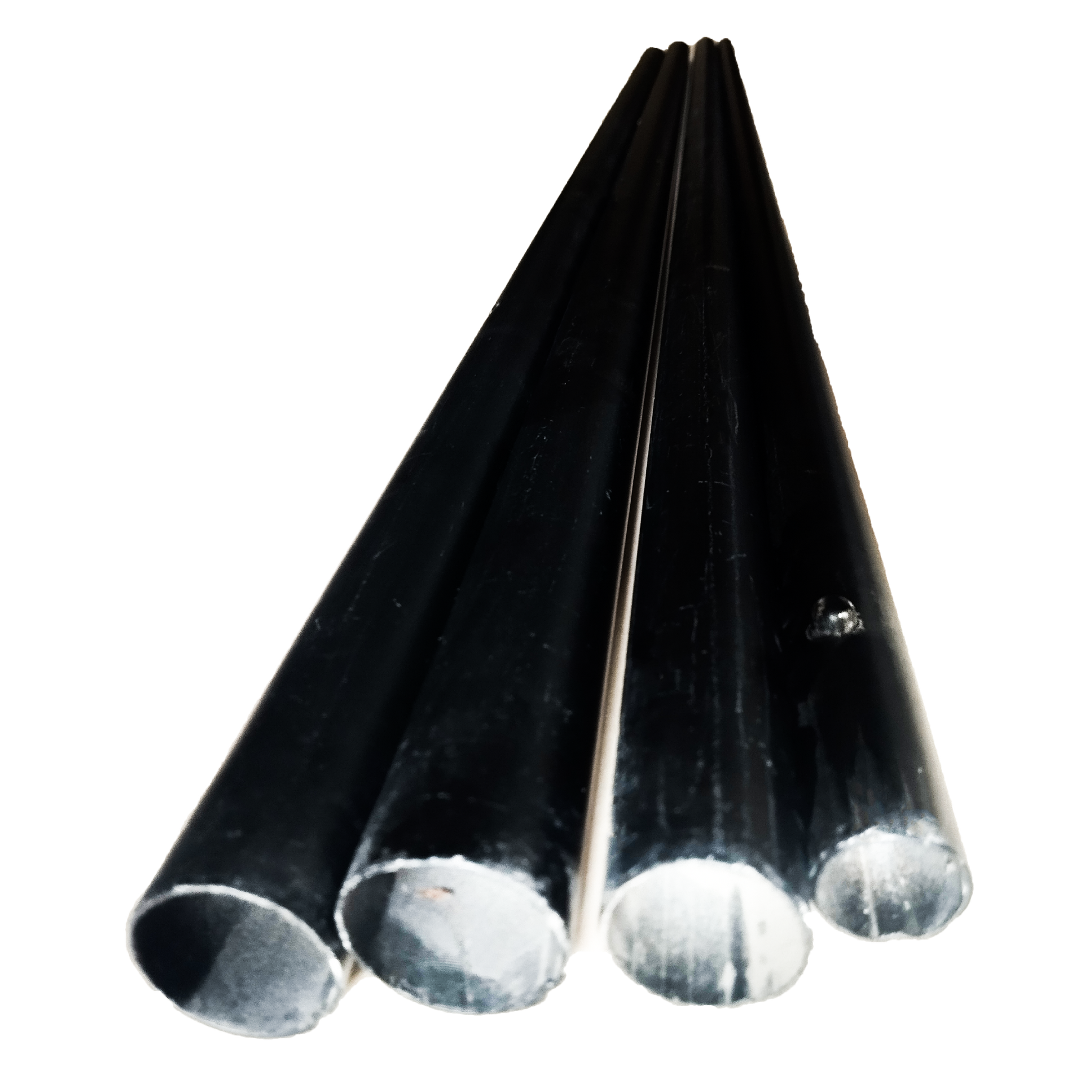 Aluminium rod for solar cleaning brush