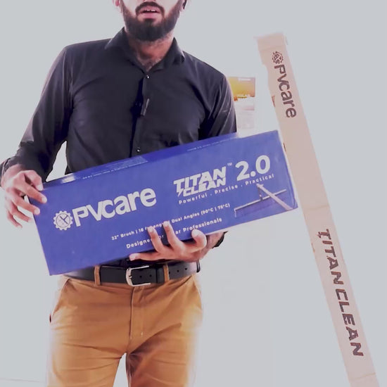 Titan 2.0 Solar Cleaning Brush Explained