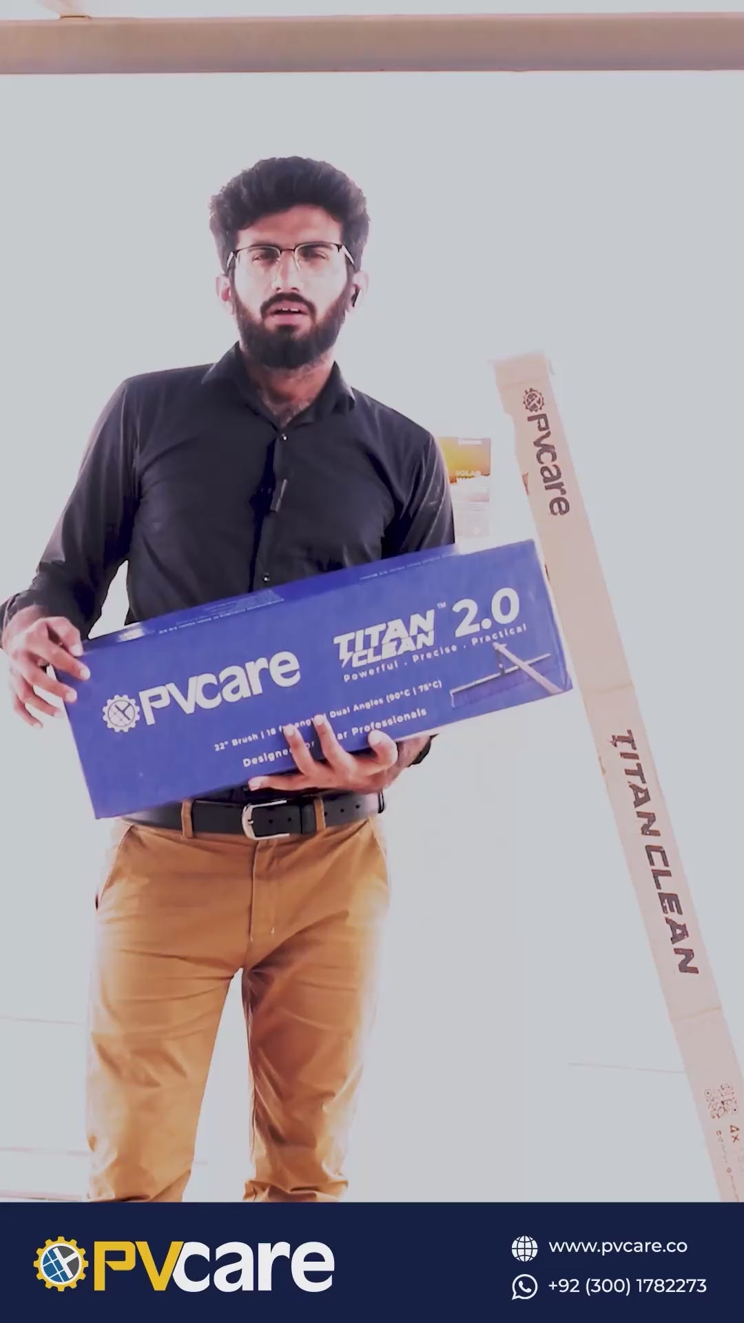 Titan 2.0 Solar Cleaning Brush Explained